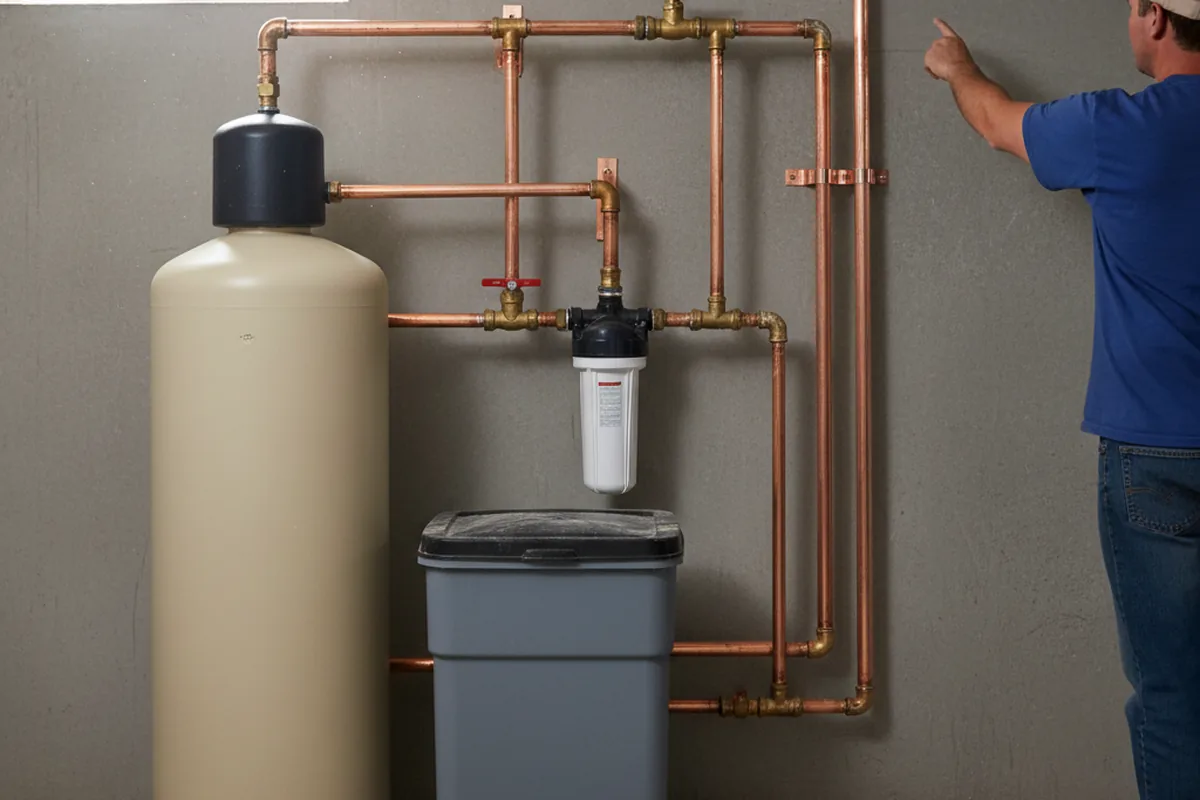 Whole-house water treatment system installed in Moreland